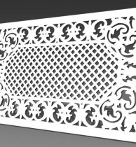 Резная 3D перегородка R11 Барокко